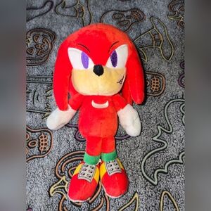 Sonic the Hedgehog 9-Inch Character Plush Toy-Knuckles the Echidna